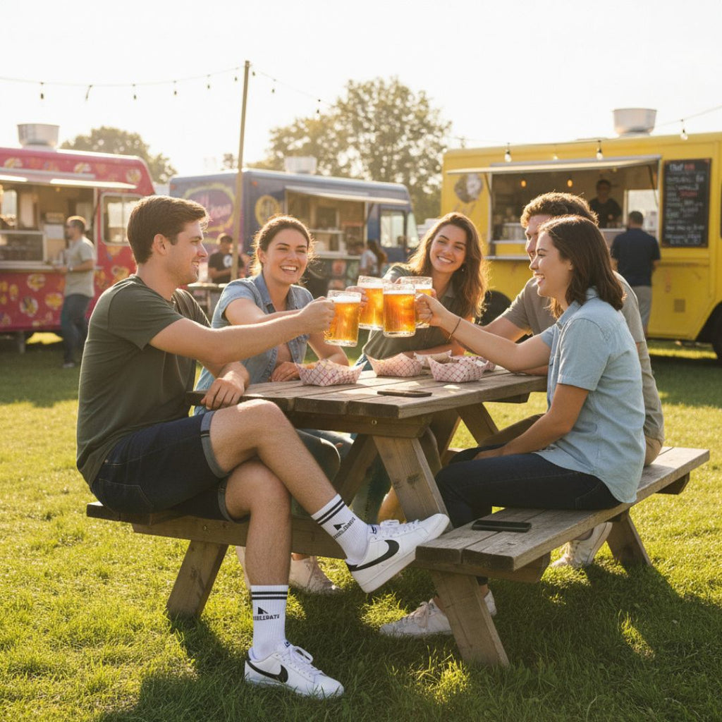 Calcetines deportivos Talla 38-46 Blanco