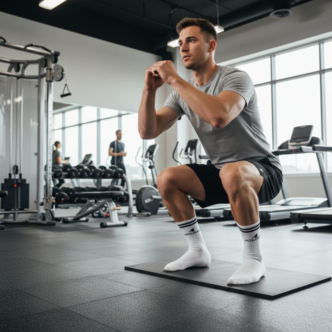 Calcetines deportivos Talla 38-46 Blanco