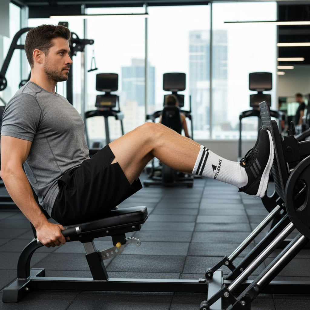 Calcetines deportivos Talla 38-46 Blanco