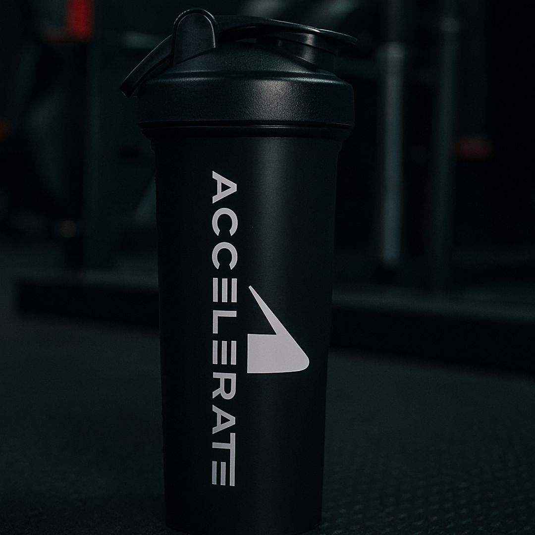Accelerate Shaker Zwart